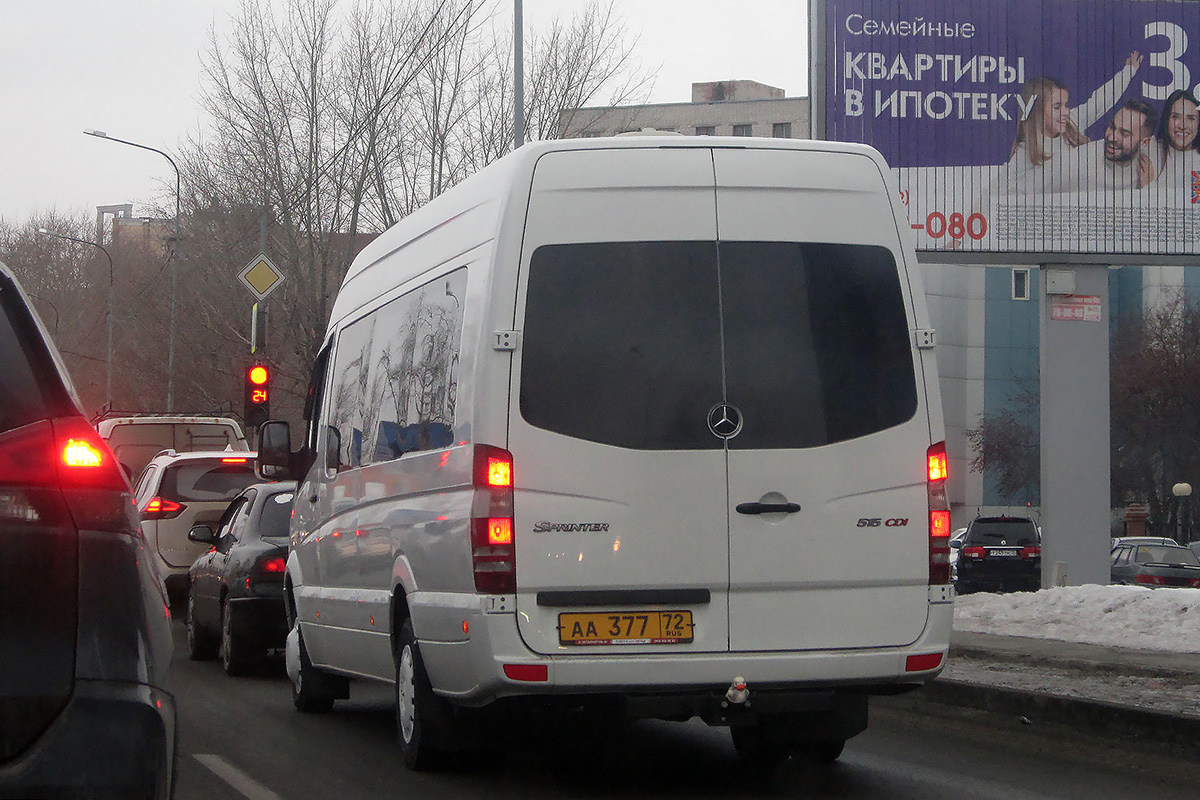 Тюменская область, Луидор-22360C (MB Sprinter) № АА 377 72