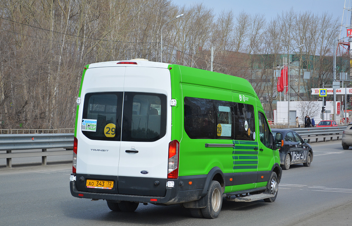 Тюменская область, Ford Transit FBD [RUS] (Z6F.ESG.) № АО 343 72