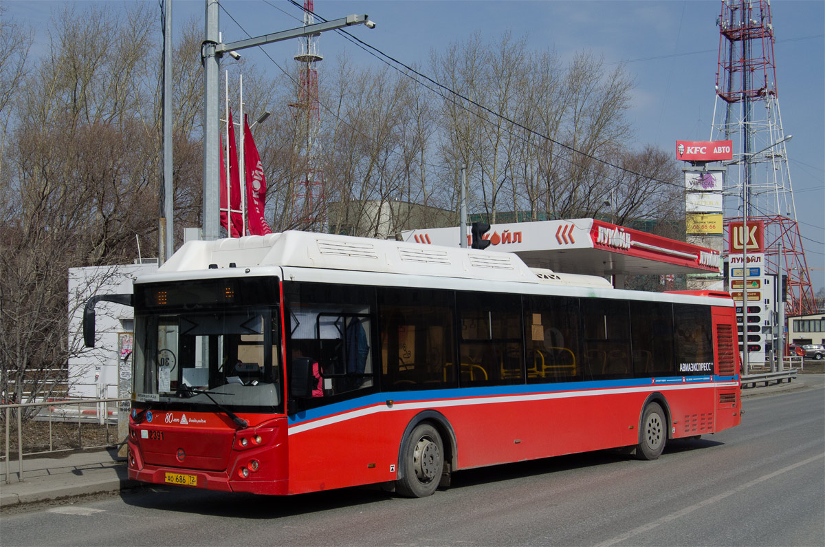 Tumen region, LiAZ-5292.67 (CNG) č. 2391