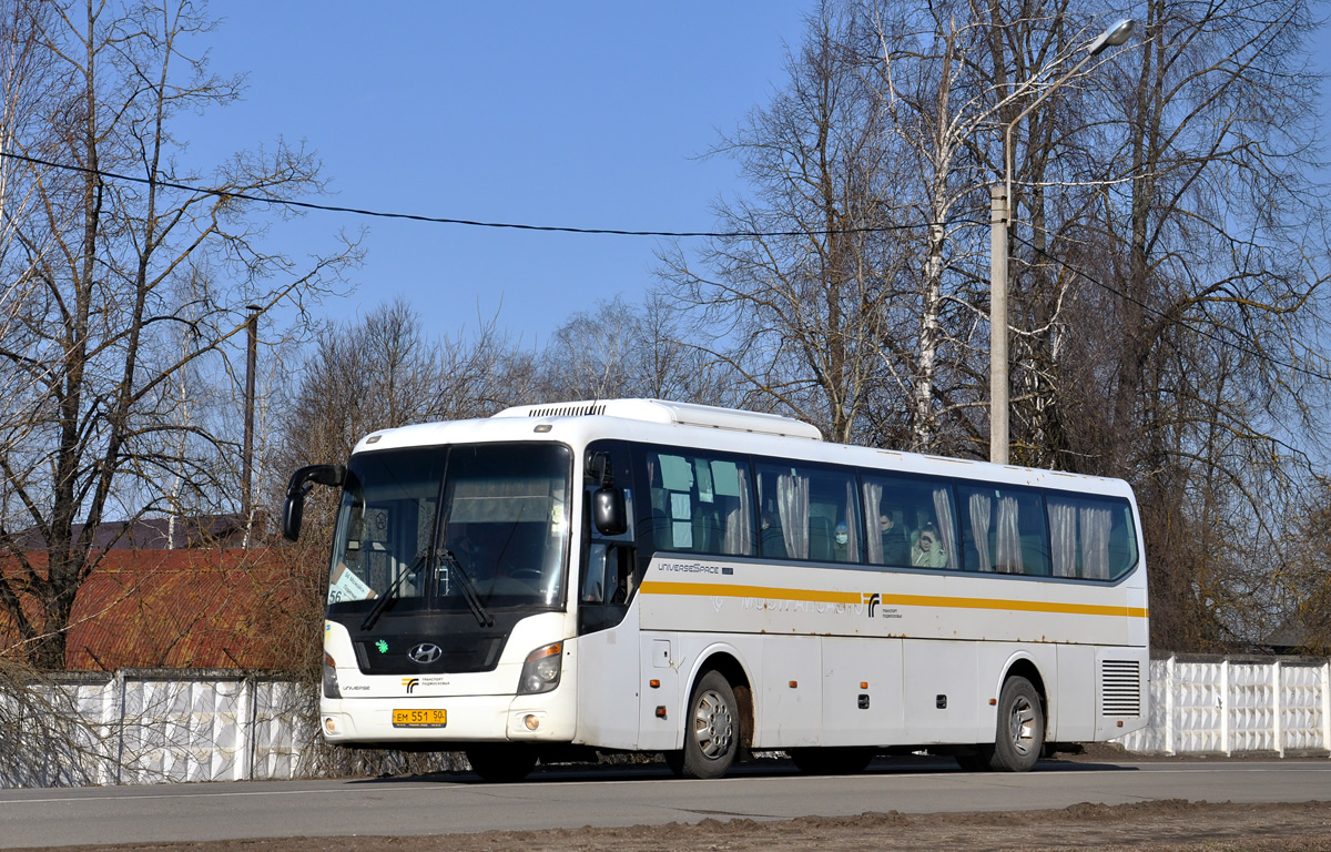 Московская область, Hyundai Universe Space Luxury № ЕМ 551 50