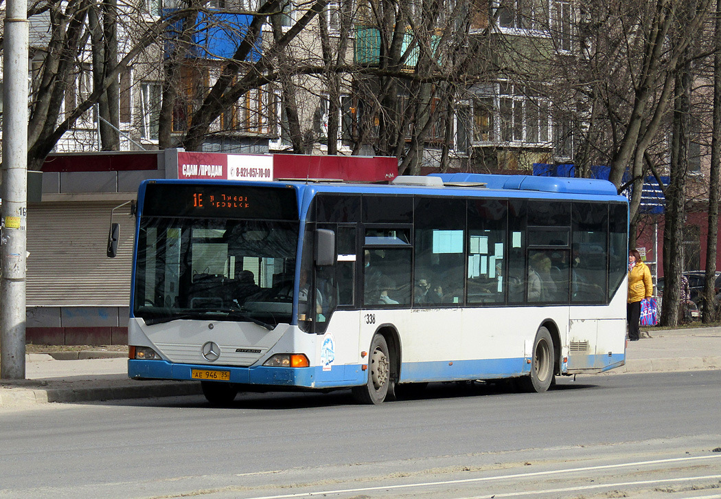 Вологодская область, Mercedes-Benz O530 Citaro № 1338