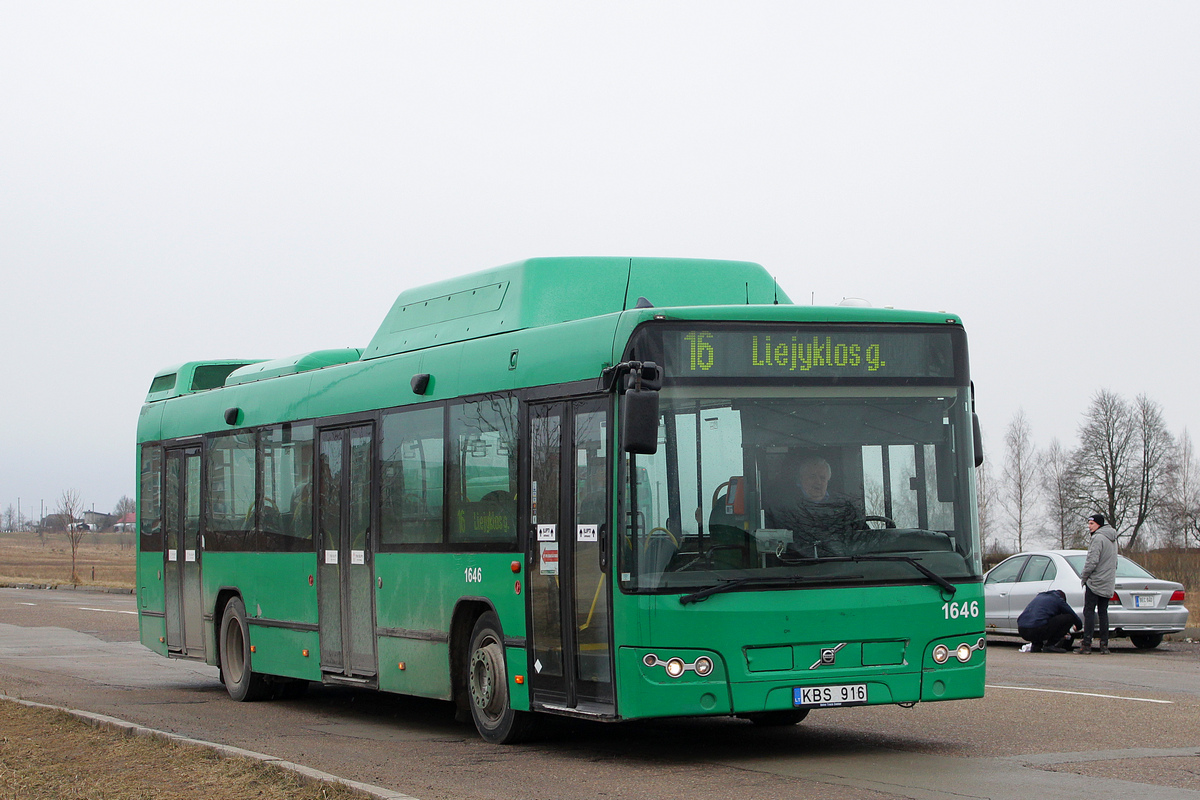 Lithuania, Volvo 7700 CNG # 1646