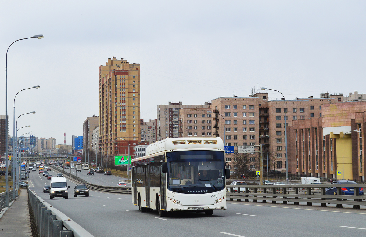 Санкт-Петербург, Volgabus-5270.G2 (CNG) № 7545