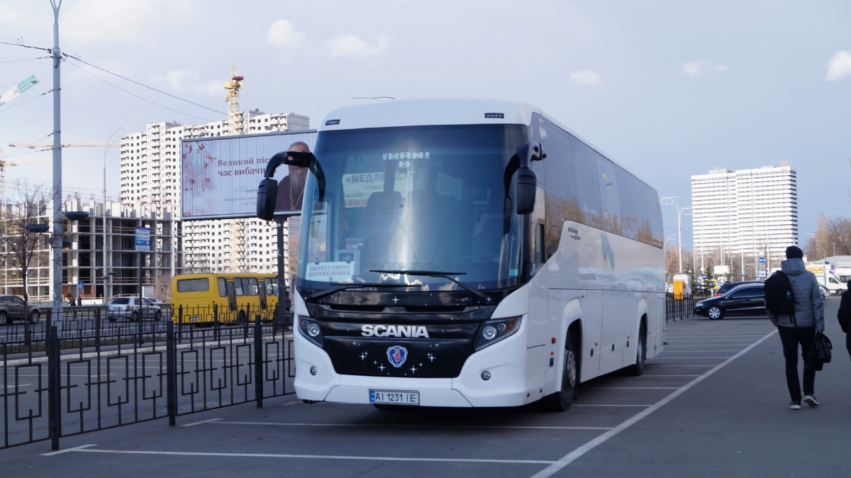 Киевская область, Scania Touring HD 12.0 № AI 1231 IE