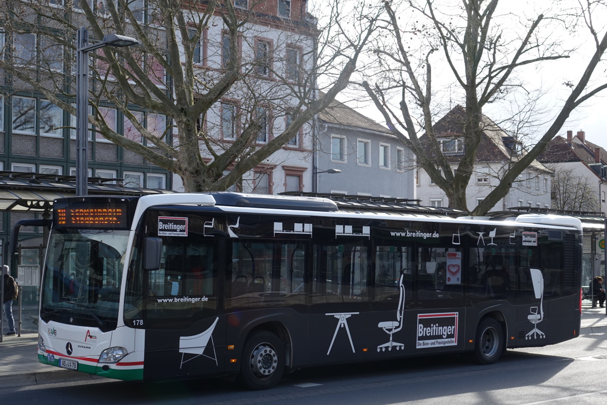 Бавария, Mercedes-Benz Citaro C2 № 178