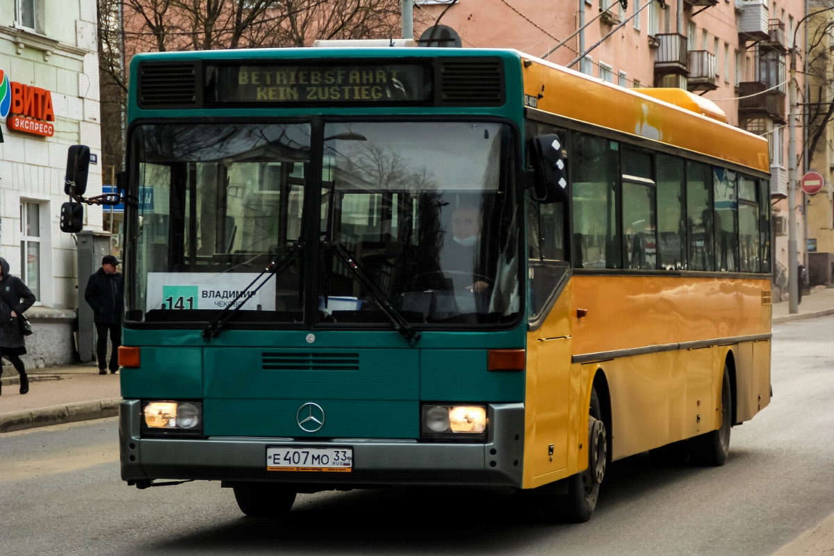 Владимирская область, Mercedes-Benz O407 № Е 407 МО 33