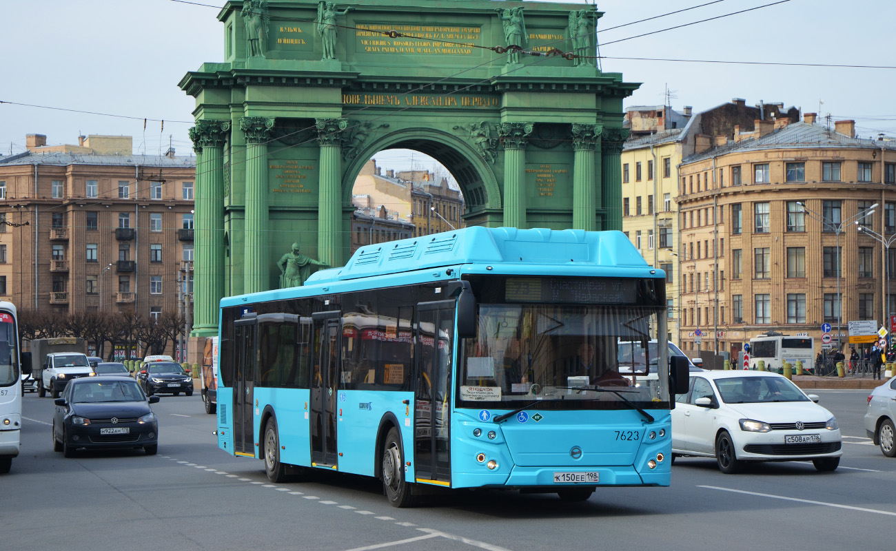 Санкт-Петербург, ЛиАЗ-5292.67 (CNG) № 7623