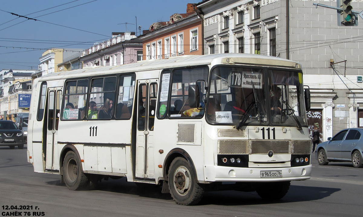 Ярославская область, ПАЗ-4234-05 № 111