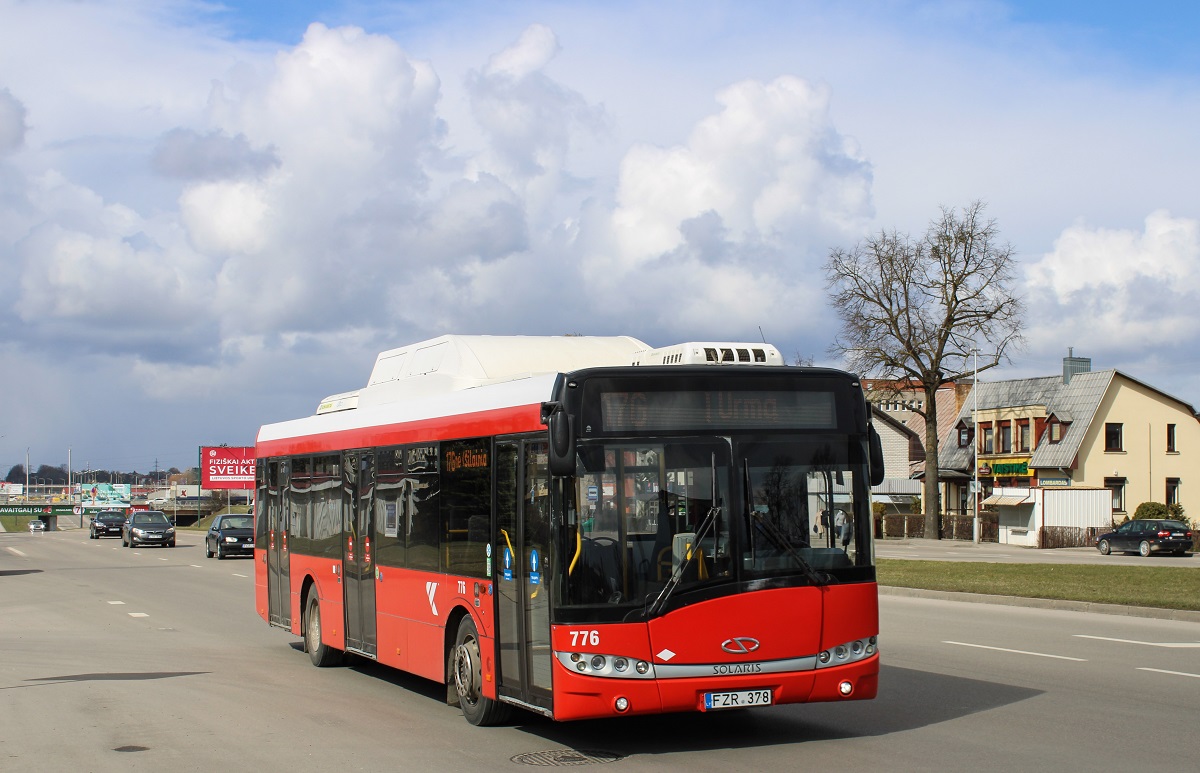 Литва, Solaris Urbino III 12 CNG № 776