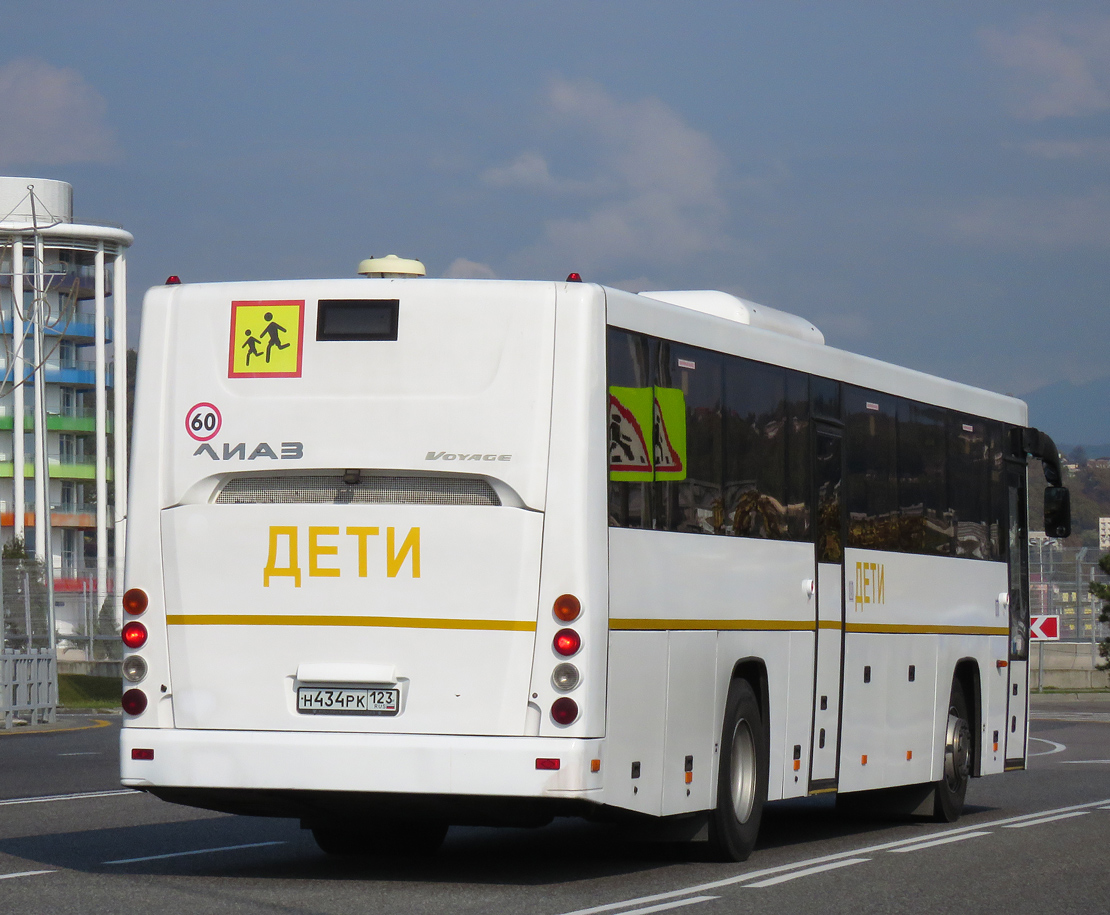 Краснодарский край, ЛиАЗ-525110-10 № Н 434 РК 123