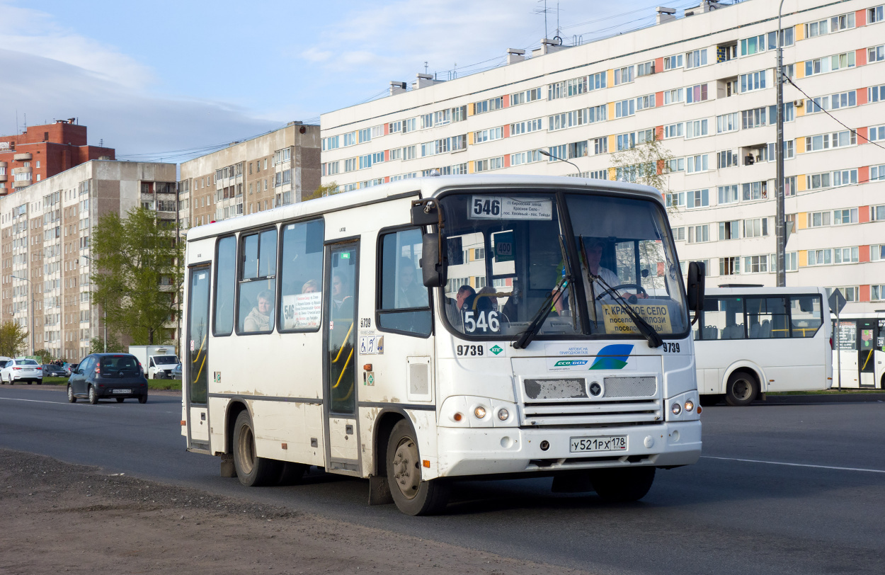 Ленинградская область, ПАЗ-320302-11 № 9739