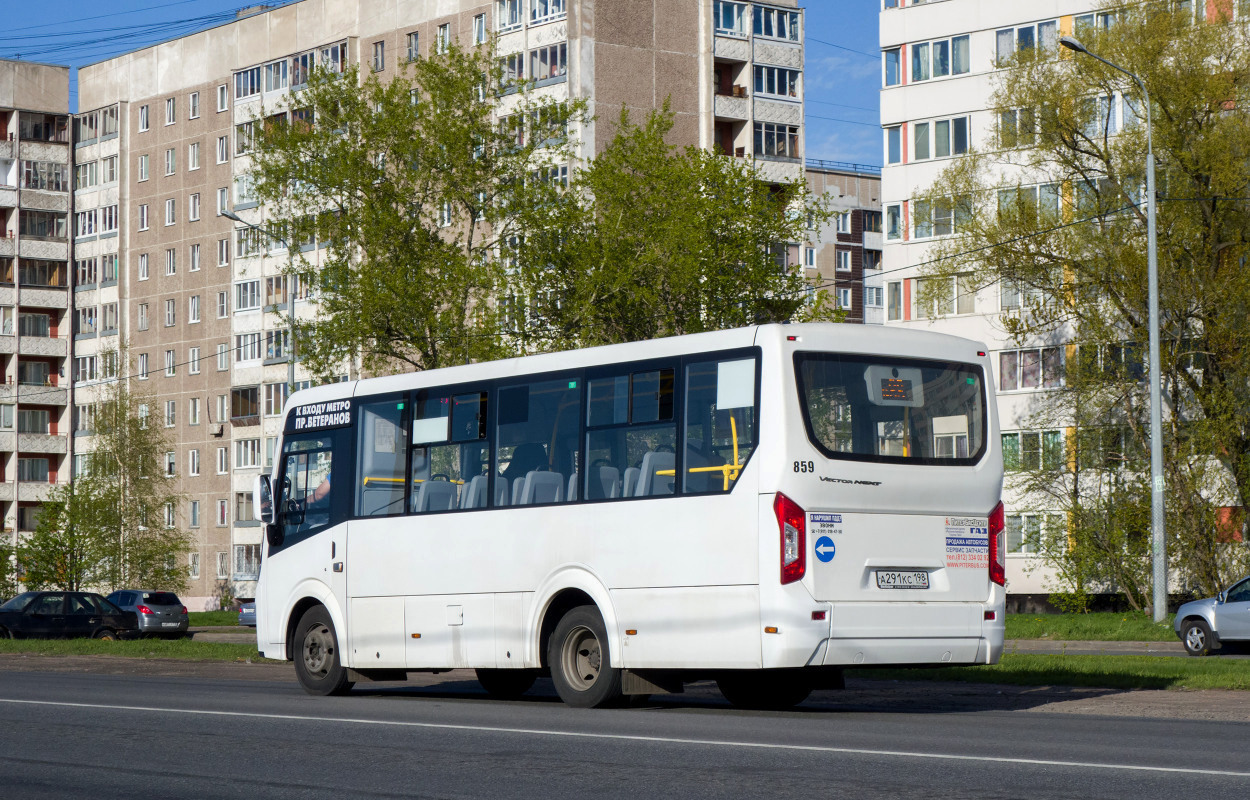 Санкт-Петербург, ПАЗ-320435-04 "Vector Next" № 859