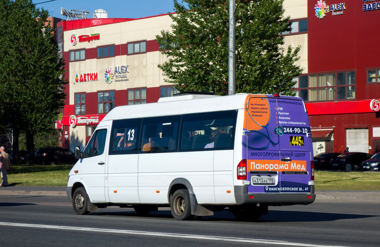 Санкт-Петербург, Луидор-223206 (MB Sprinter Classic) № А 313 АЕ 198