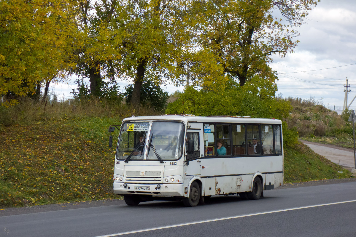 Санкт-Петербург, ПАЗ-320412-05 № 7683