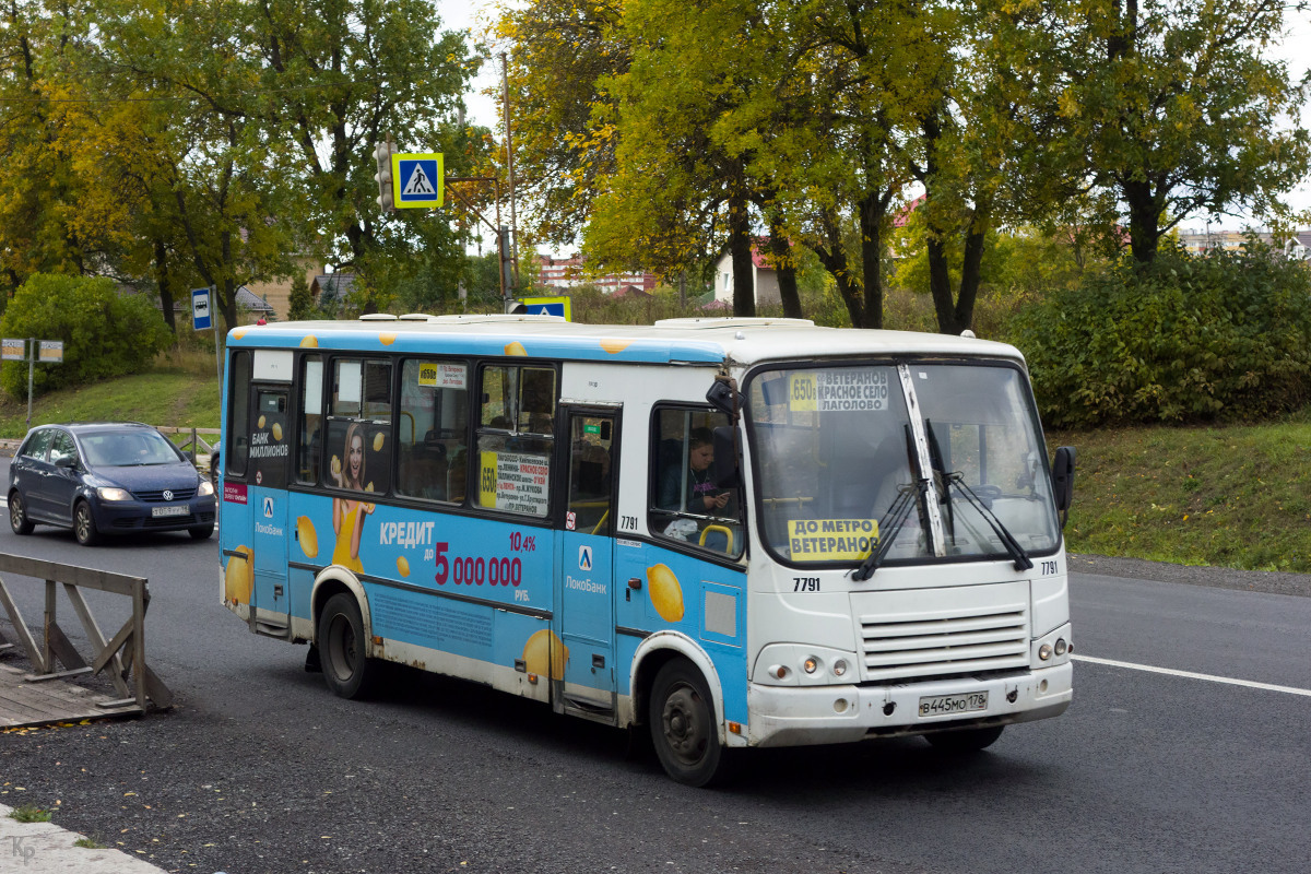 Санкт-Петербург, ПАЗ-320412-05 № 7791