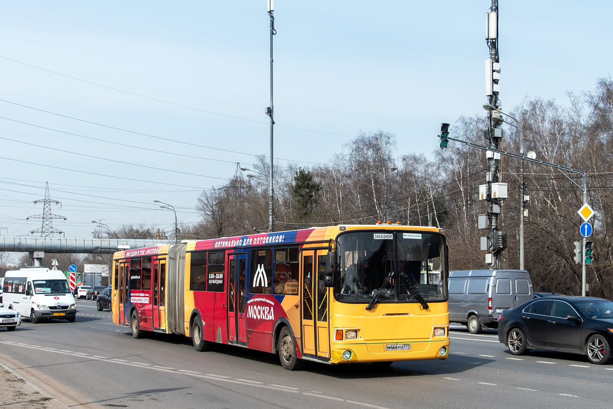 Москва, ЛиАЗ-6212.00 № М 466 УО 777