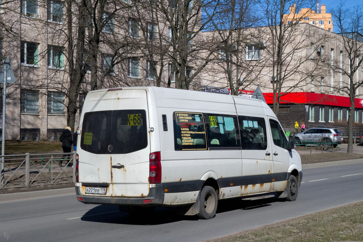 Санкт-Петербург, БТД-2219 (Volkswagen Crafter) № В 201 ВВ 178