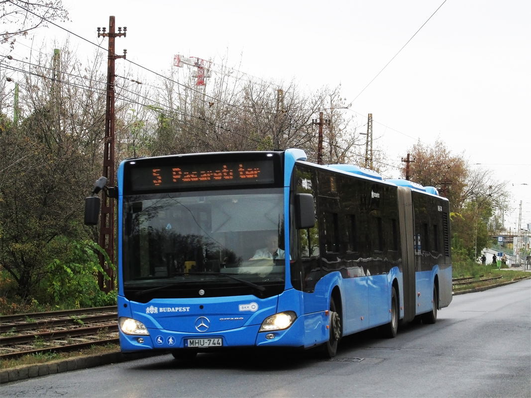 Венгрия, Mercedes-Benz Citaro C2 G № MHU-744