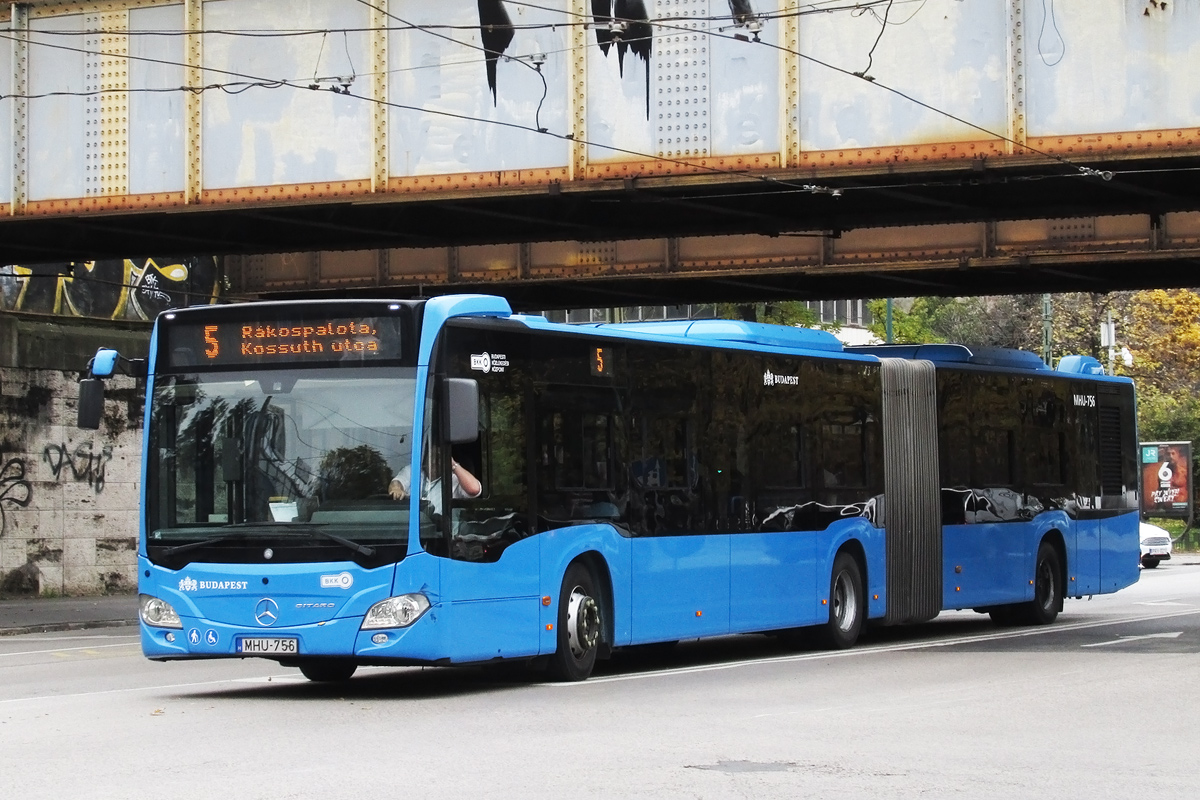 Венгрия, Mercedes-Benz Citaro C2 G № MHU-756