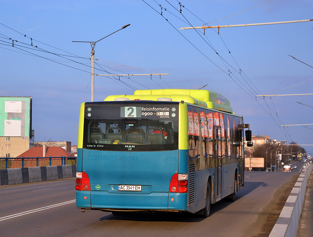 Волынская область, MAN A21 Lion's City NL243 CNG № AC 3541 EM