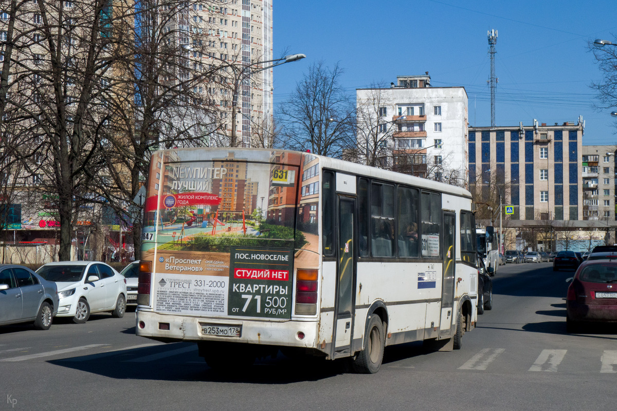 Ленинградская область, ПАЗ-320412-05 № 7647