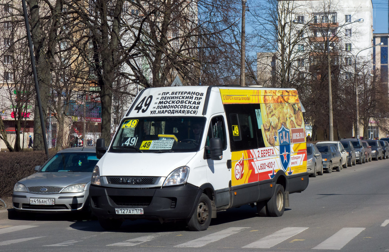 Санкт-Петербург, Нижегородец-2227UT (IVECO Daily) № 4001