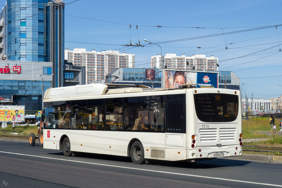 Санкт-Петербург, Volgabus-5270.G2 (CNG) № 7570