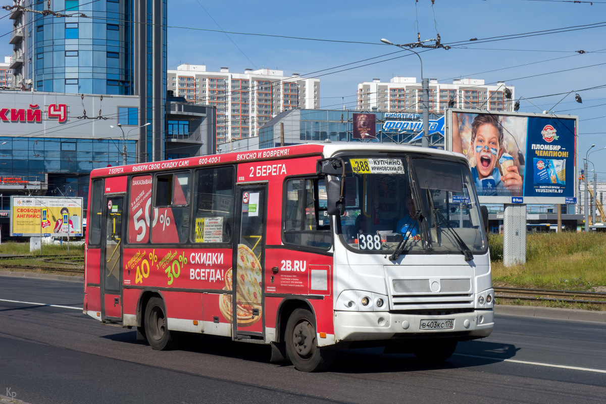 Санкт-Петербург, ПАЗ-320402-05 № 403