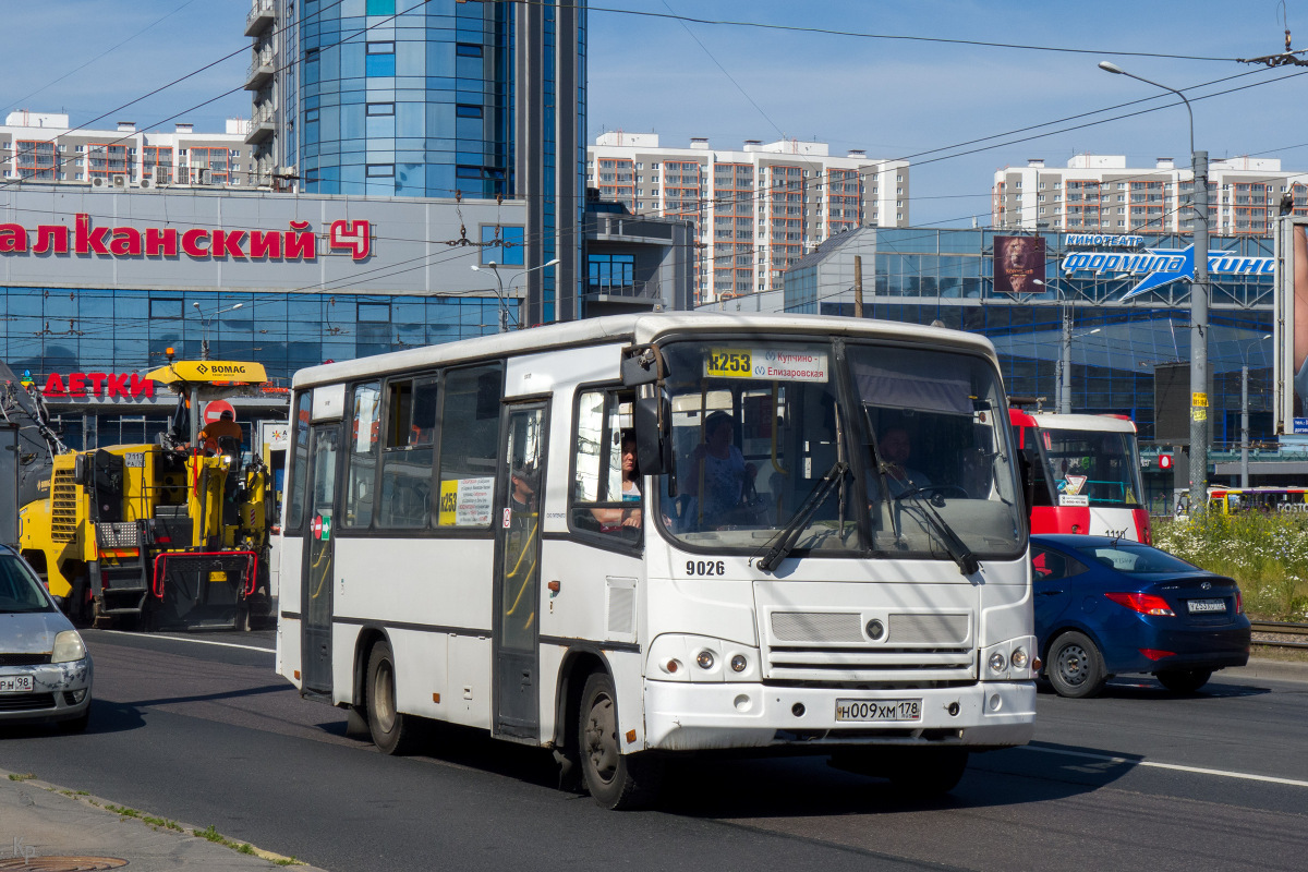 Санкт-Петербург, ПАЗ-320402-05 № 9026