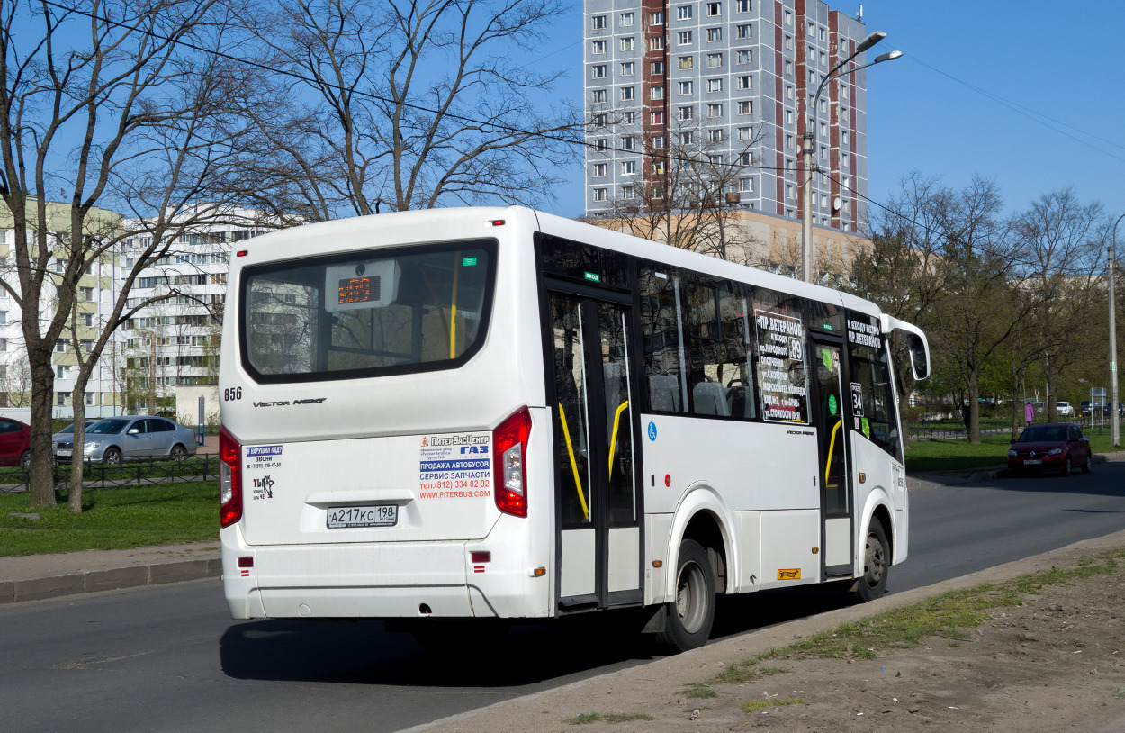 Санкт-Петербург, ПАЗ-320435-04 "Vector Next" № 856