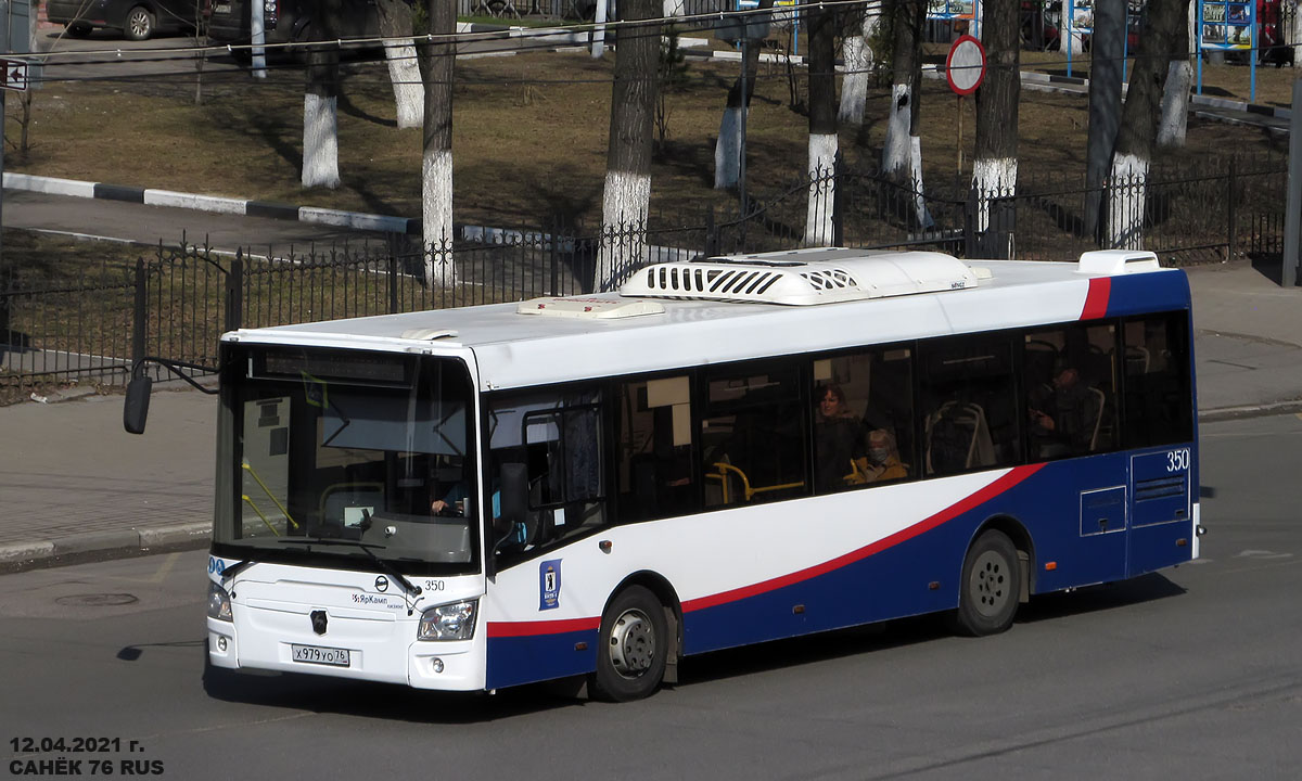 Yaroslavl region, LiAZ-4292.60 (1-2-0) Nr. 350