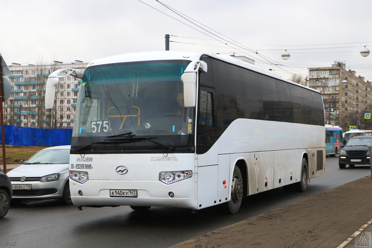 Ленинградская область, Higer KLQ6119TQ № А 140 КУ 147