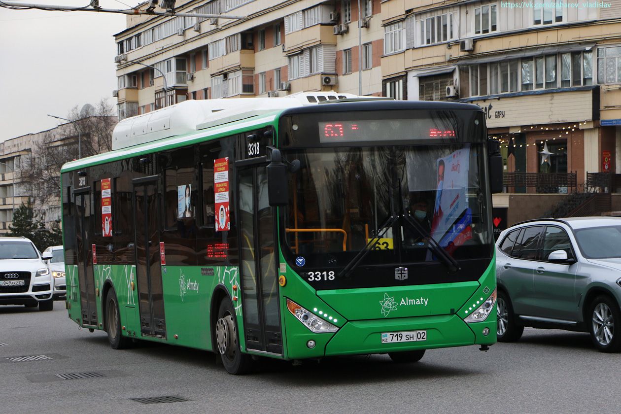 Алматы, Zhong Tong LCK6125HGAN № 3318