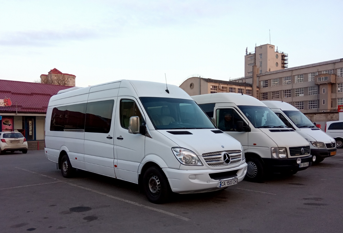 Черкасская область, Mercedes-Benz Sprinter W906 318CDI № CA 1503 CH