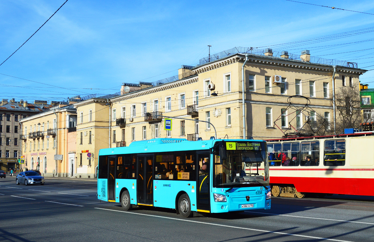 Санкт-Петербург, ЛиАЗ-4292.60 (1-2-1) № 6358