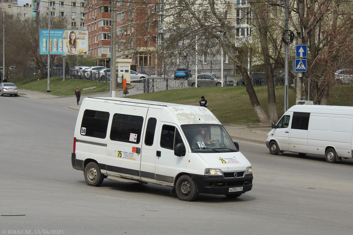 Волгоградская область, FIAT Ducato 244 CSMMC, -RT № В 228 ОС 134