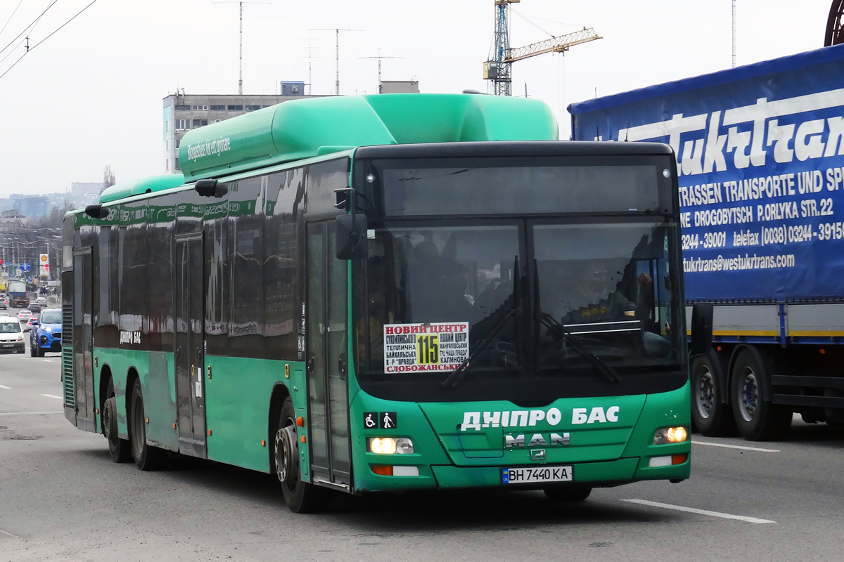 Днепропетровская область, MAN A26 Lion's City LL NL313-15 CNG № 11123