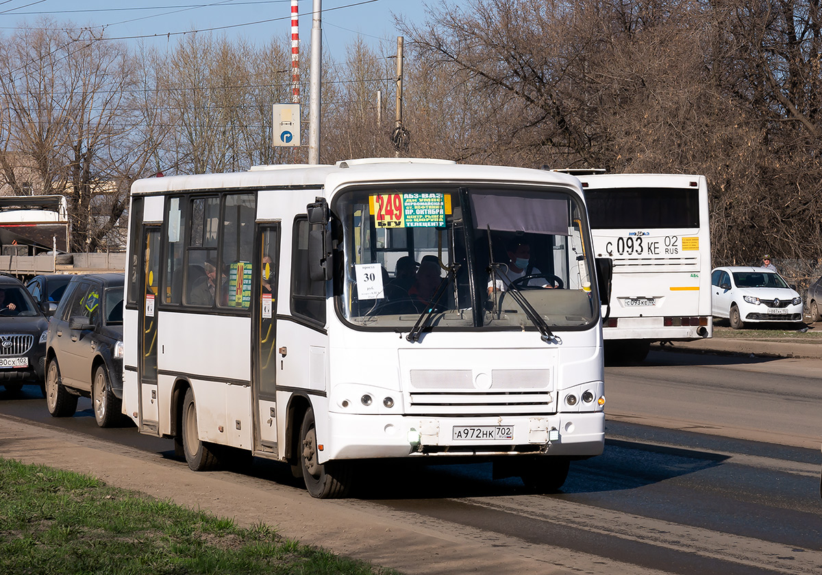 Башкортостан, ПАЗ-320402-03 № А 972 НК 702