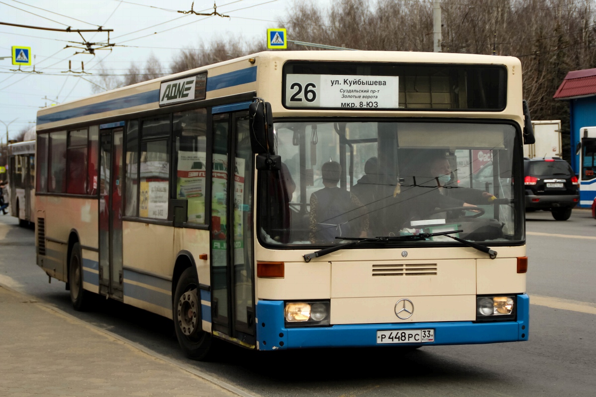 Уладзімірская вобласць, Mercedes-Benz O405N2 № Р 448 РС 33
