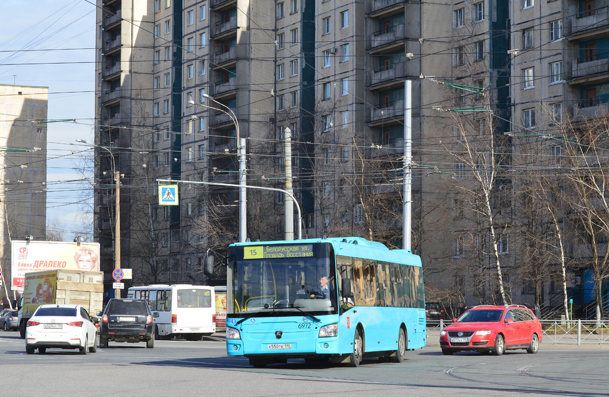 Санкт-Петербург, ЛиАЗ-4292.60 (1-2-1) № 6972