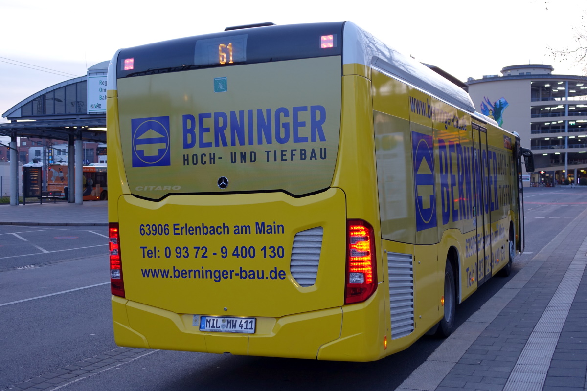 Бавария, Mercedes-Benz Citaro C2 LE Ü № MIL-MW 411