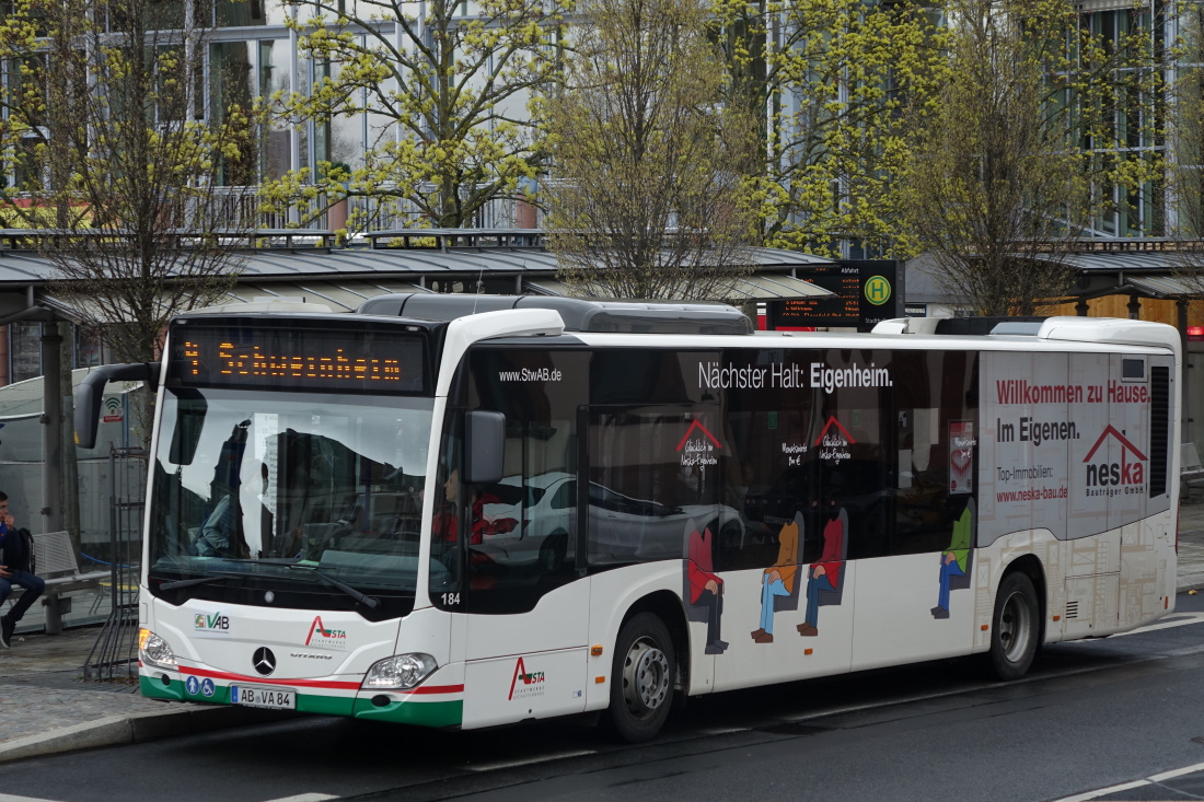 Бавария, Mercedes-Benz Citaro C2 № 184