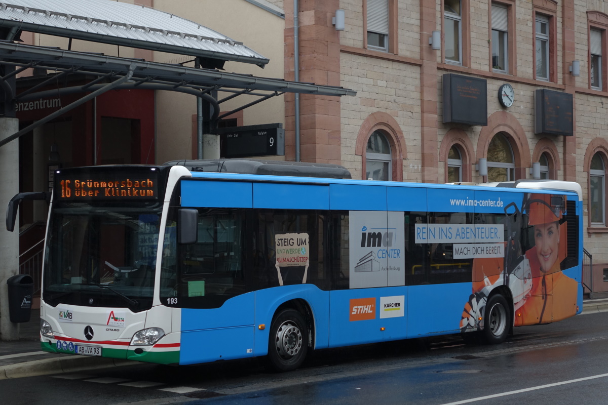 Бавария, Mercedes-Benz Citaro C2 № 193