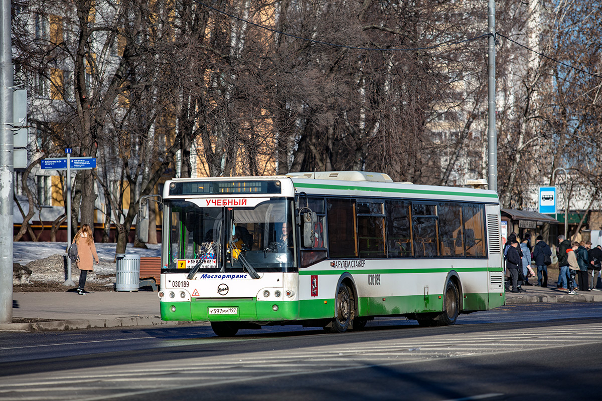 Москва, ЛиАЗ-5292.21 № 030189