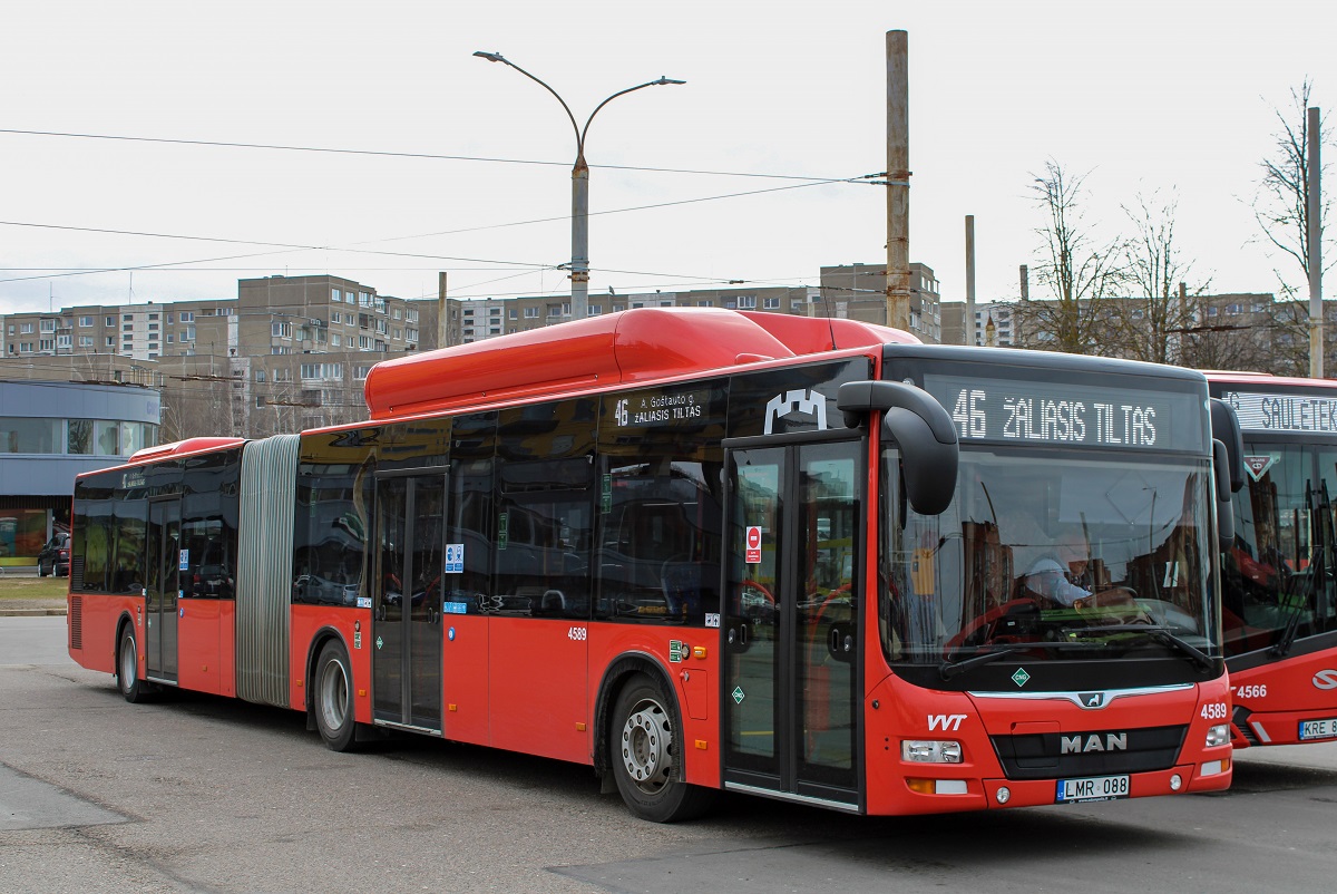 Литва, MAN A23 Lion's City G NG313 CNG № 4589