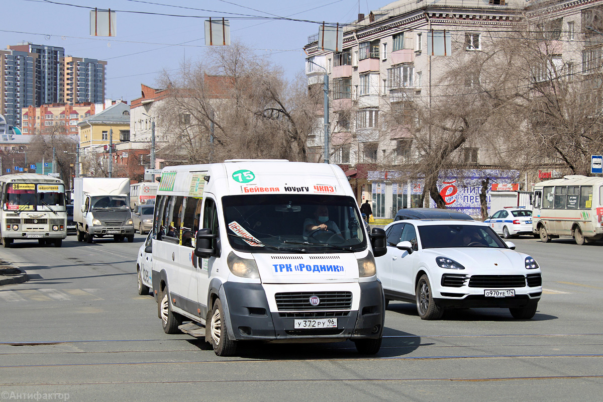 Челябинская область, Нижегородец-FST613 (FIAT Ducato) № У 372 РУ 96