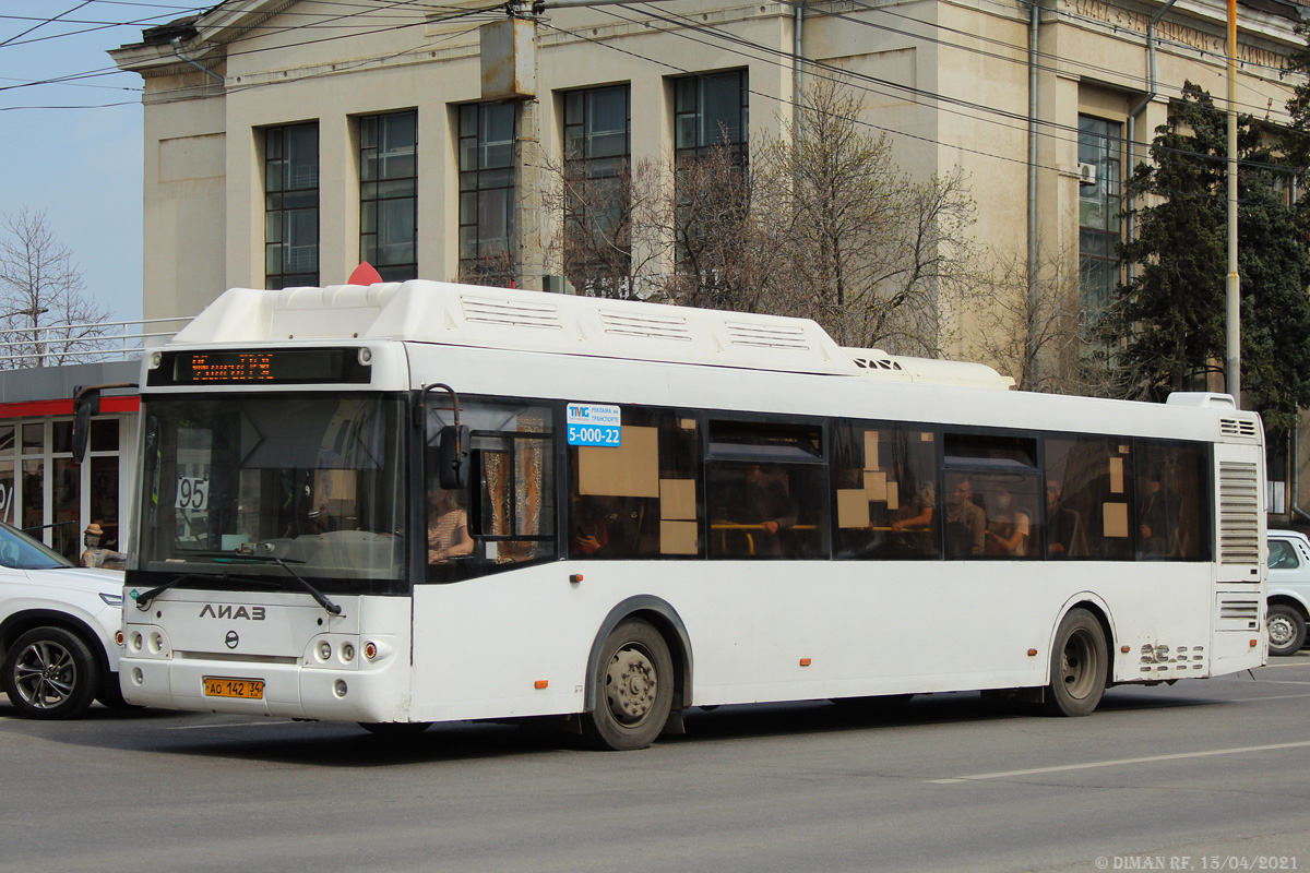 Волгоградская область, ЛиАЗ-5292.67 (CNG) № 4221