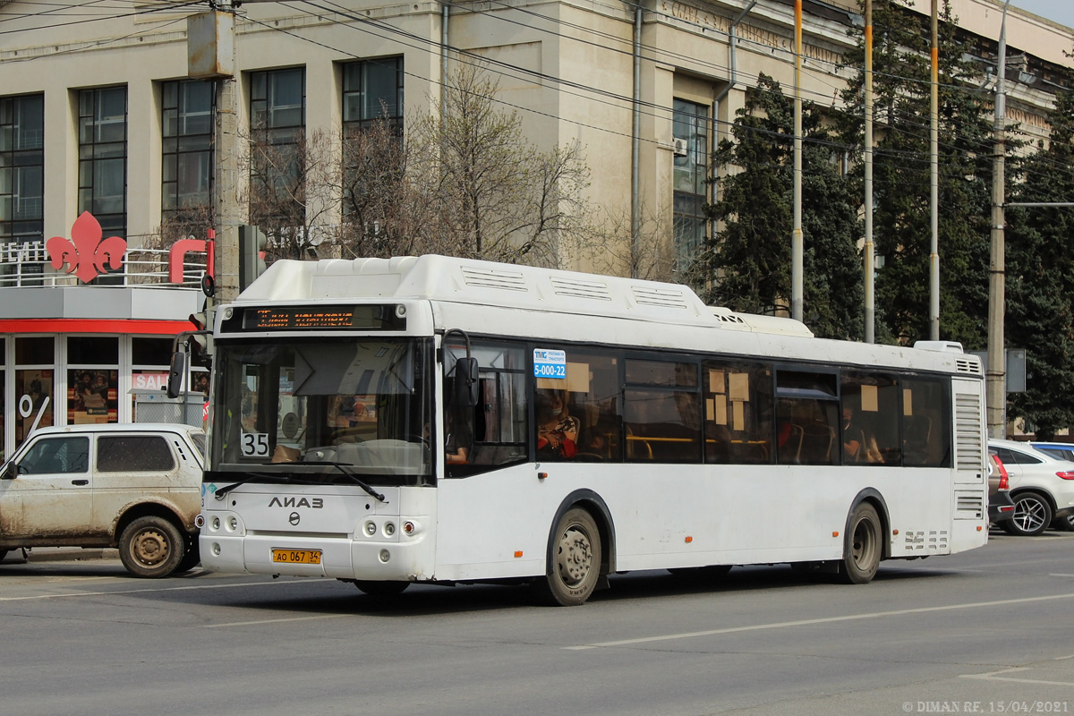 Волгоградская область, ЛиАЗ-5292.67 (CNG) № 4143