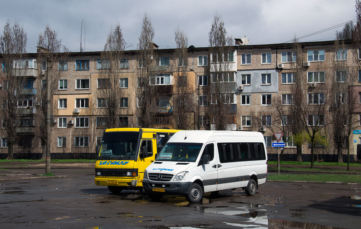 Днепропетровская область, Mercedes-Benz Sprinter W906 311CDI № AE 1246 AB