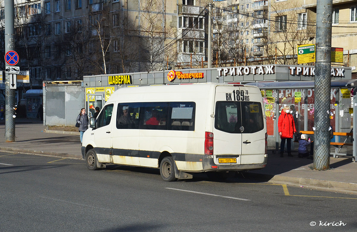 Санкт-Петербург, БТД-2219 (Volkswagen Crafter) № ВК 189 78